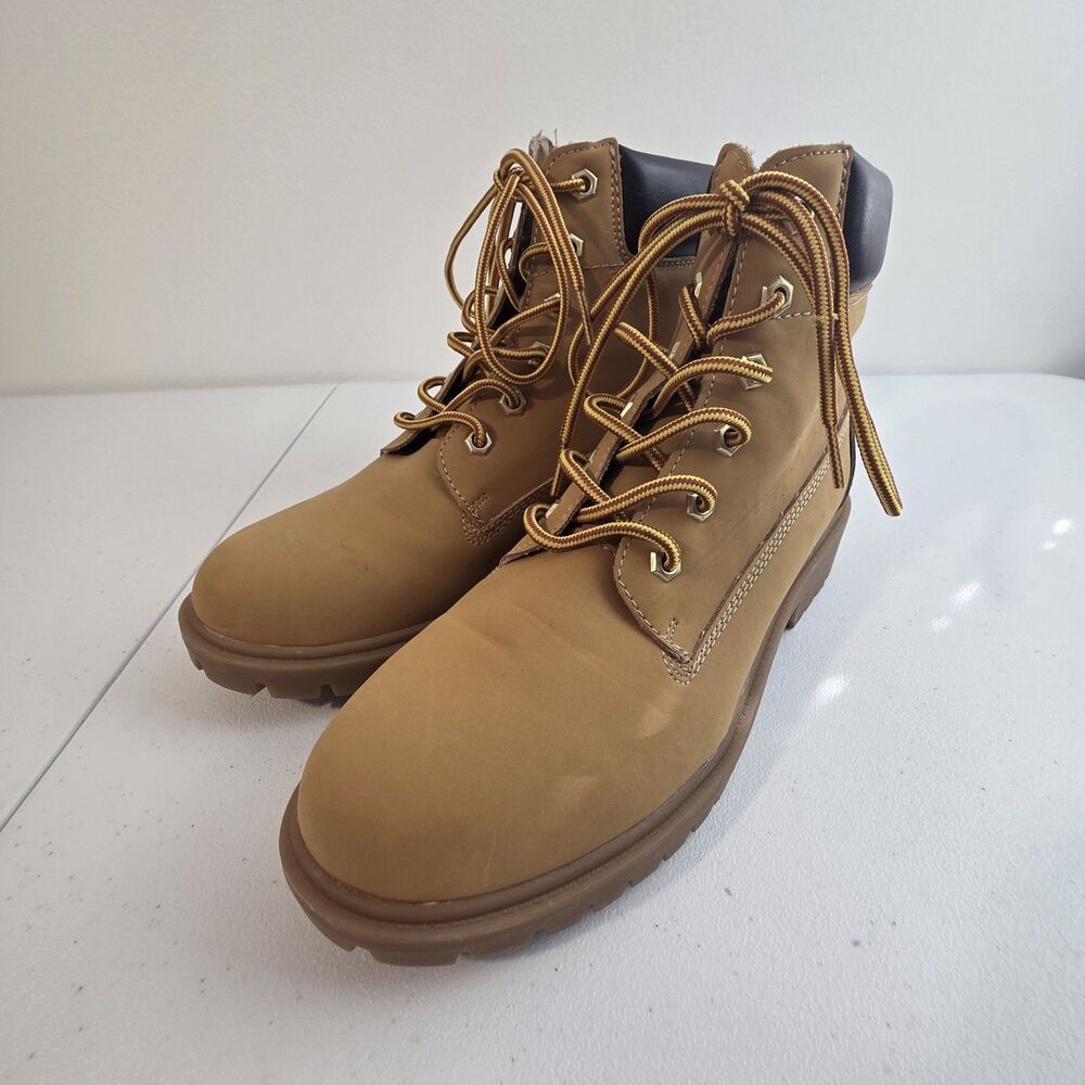 Telluride Clothing Company Womens Boots Size 8.5 Flint Wheat Brown EUC